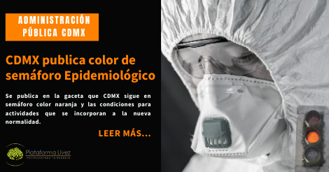CDMX publica color de semáforo Epidemiológico