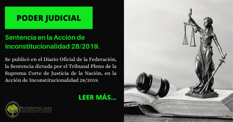 Sentencia en la Acción de Inconstitucionalidad 28/2019.