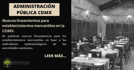 Nuevos lineamientos para establecimientos mercantiles en la CDMX.